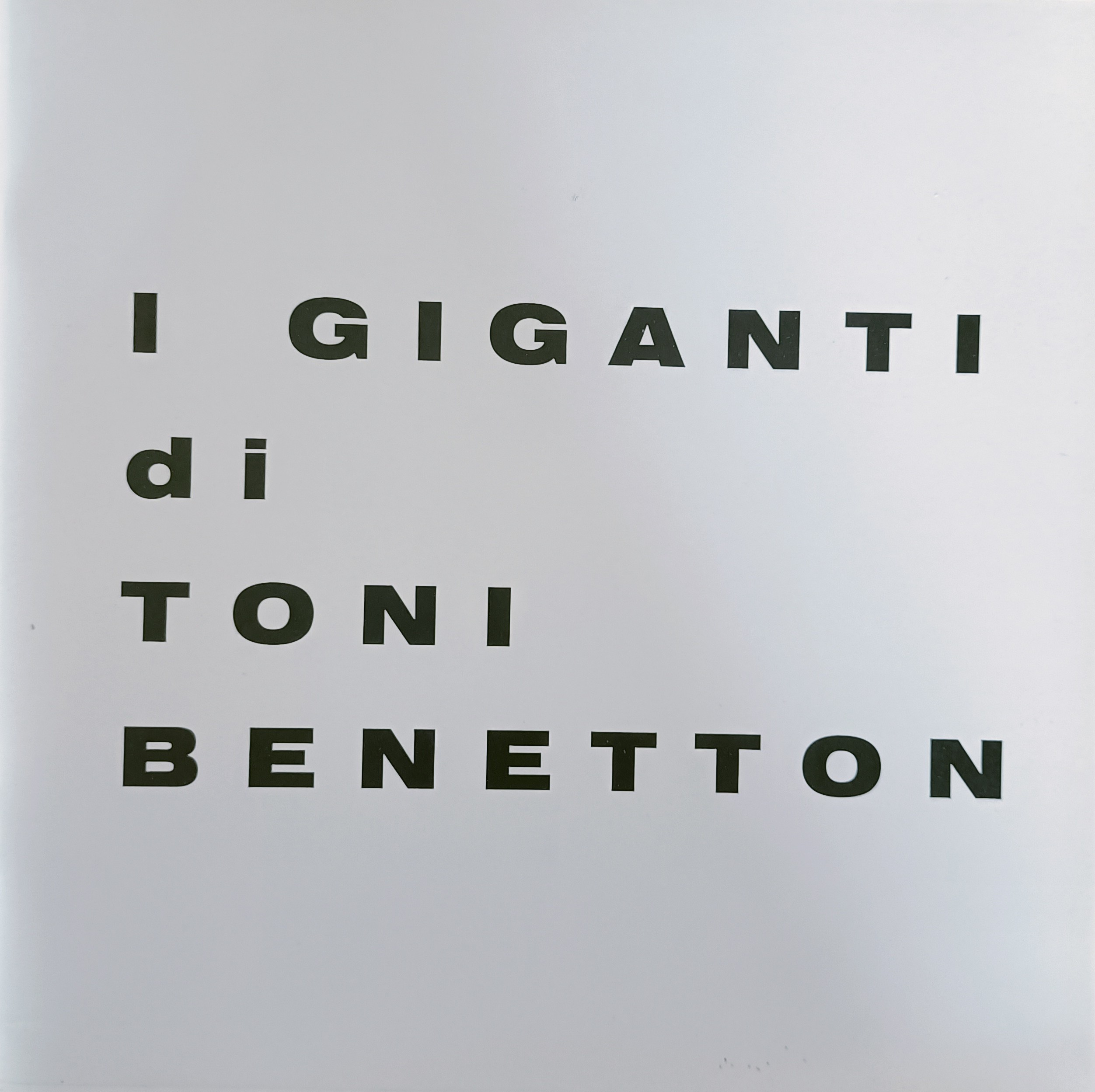 Copertina catalogo